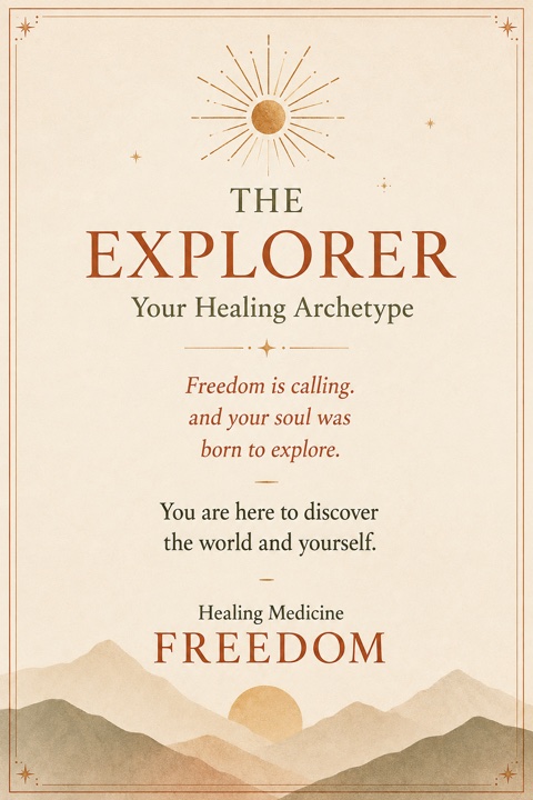 The Explorer Healing Archetype guide cover