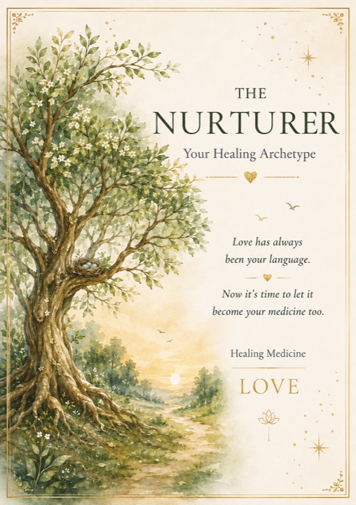 The Nurturer Healing Archetype guide cover
