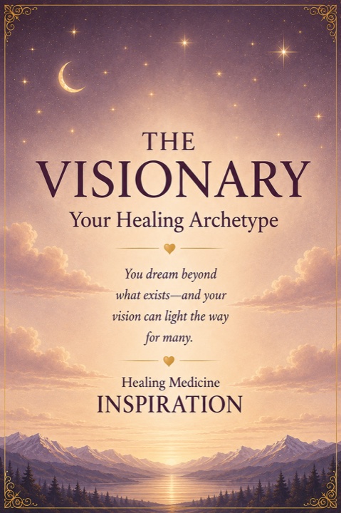 The Visionary Healing Archetype guide cover